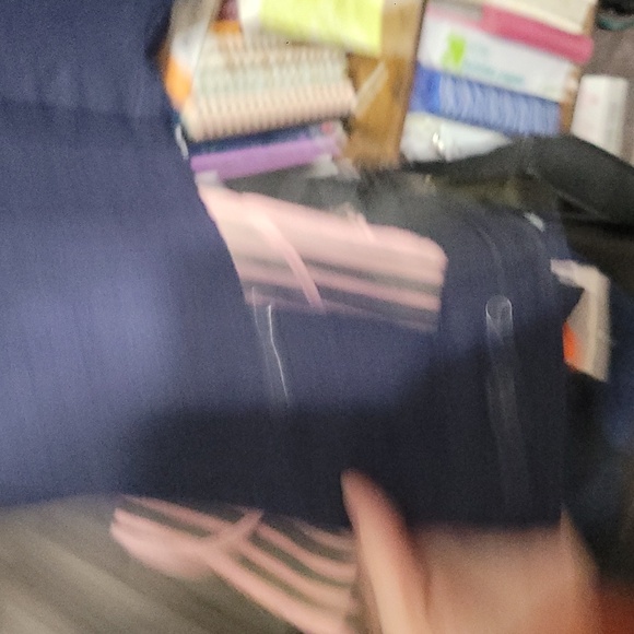 Patagonia Harvard Humanitarian Initiative Navy Blue Button-Up Shirt Size Large - Picture 3 of 7